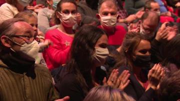 Le concert mystère du Trianon a séduit une centaine de personnes à Sotteville-les-Rouen (France 3)